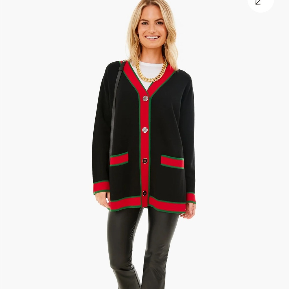 Tuckernuck Black Lauren Cardigan